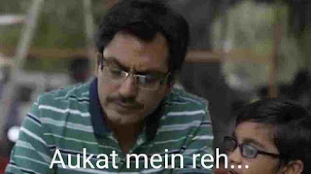 Aukat me reh meme template video download.